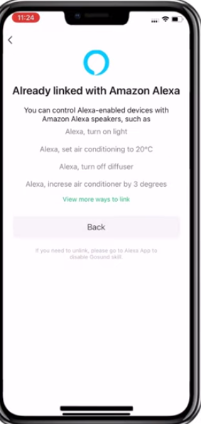 Gosund smart plugs linked to Alexa voice control