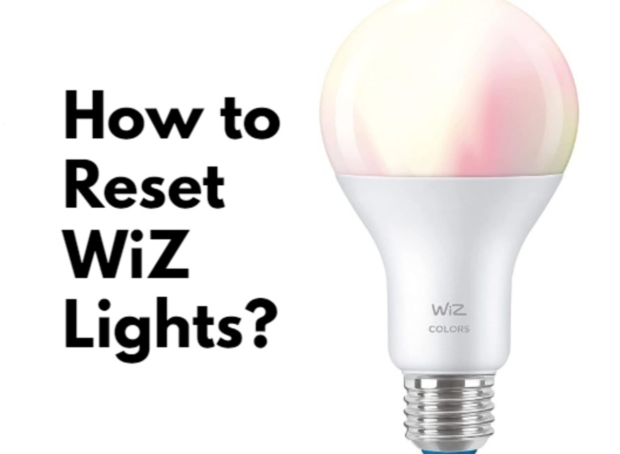 How to reset Wiz lights?